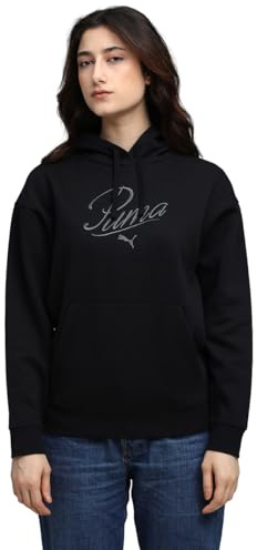 PUMA Unisex ESS Script Comfort Hoodie FL Kapuzenpullover (1er Pack)