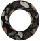Majea Loop Schal Damen Schlauchschal Halstuch schmaler Loopschal (880051) (schwarz 13)