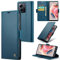 Rerzoiro Handyhülle für Xiaomi Redmi Note 12 4G Hülle, Premium PU Lederhülle Klappbar Flip Case [RFID Blocker] Tasche Magnet Kartenfach Klapphülle Schutzhülle für Redmi Note 12 4G, Blau