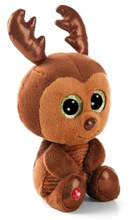 Kuscheltier GLUBSCHIS Hirschkäfer Staggy 15cm - braun - Stofftier aus weichem Plüsch, niedliches Plüschtier zum Kuscheln und Spielen, für Kinder & Erwachsene, tolle Geschenkidee | 61847