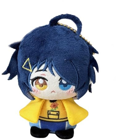 Jilijia Ohto AI-Figurenkissen, Anime, weich, gefüllt, Plüsch-Schlüsselanhänger, niedlicher Mini-Rucksack, Anhänger, Dekoration, Geschenke für Fans, 10 cm