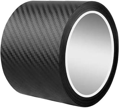 PRPRP Carbon Fiber Car Adhesive Tape - Waterproof Protection Film for Side Mirrors and Doors | Customizable sizes,1pc(5cm 10m)