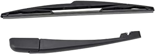 Rear Windscreen Wiper Blade and Arm Set, for Dacia Duster I L35 2011-2016 2017, ABS Rear Window Windscreen Wiper