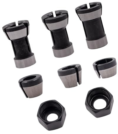 6/6 35/8mm Sammeln Spannfutter Adapter Oberfräsen Klemmhalter Werkzeug Zubehör Für Trimmmaschine Elektrische Oberfräsen Zubehör