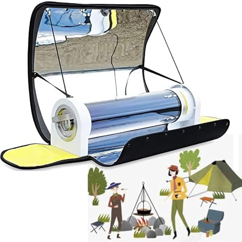 Horno Solar, Parrillas para Acampar con Energía Solar, Estufa Portátil, Estufa para Campamento Cocina Solar, Horno para Acampar, Horno Solar, Cocina Solar, Horno para Acampar O IR De Excursión
