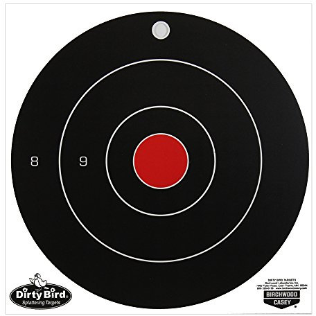 Birchwood Casey Dirty Bird Target 8 inch Bull 25 Pack