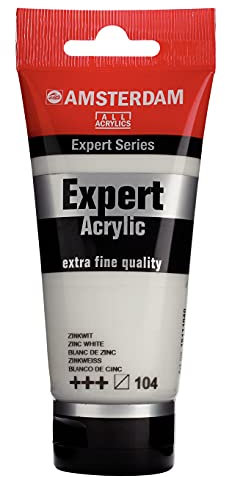 Amsterdam Expert Series Acrylic Tube 75 ml Zinc white 104 (19111040)