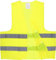 Cartrend 73754 Warnweste DIN EN 471 , Gelb