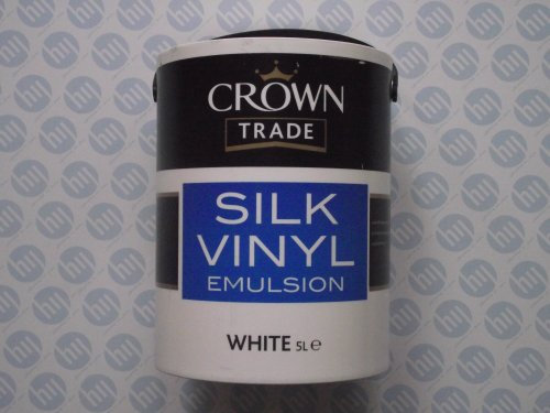 Cronw Trade Silk Vinyl Emulsion 5L White