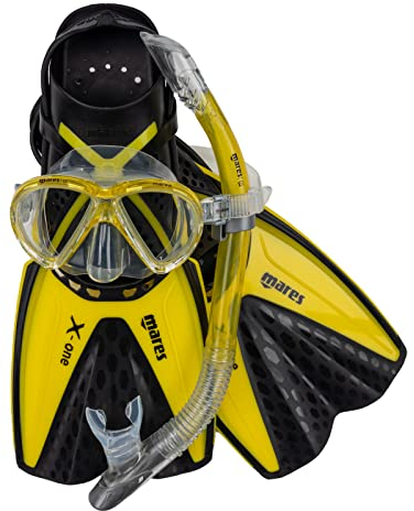 Mares Erwachsene Set X-ONE Marea Tauchset, Gelb, S/M