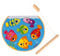 Janod - Speedy Fish Puzzle Game - Develops Fine Motor Skills and Concentration - From 18 Months Old, J07088