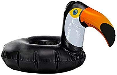 Folat - Portavasos de tucán flotante inflable