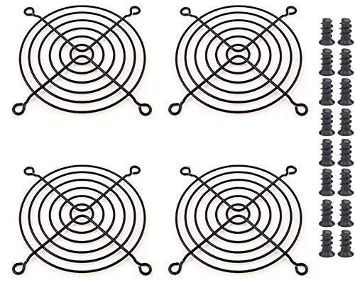 Easycargo Black Fan Grill/Guard (92mm)