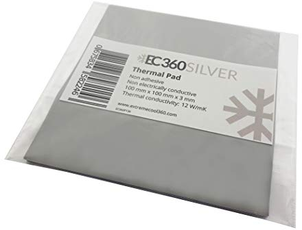 EC360® Silver 12W/mK Wärmeleitpad (100 x 100 x 3,0 mm)