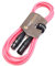 VisioSound Premium Microphone Lead Male XLR to Female XLR/Pro Noiseless Balanced Cable (3m, Pink)