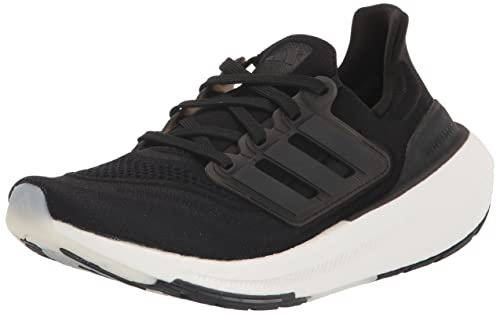 adidas Ultraboost Light für Damen, Schwarz/Schwarz/Kristallweiß, 8.5