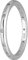 Treuheld® Schmaler 925 Sterling Silber Ring mit Kristallen | Farbe: silber - Größe: 54