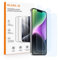 GLASS-M [2 Pack Anti-Blaulicht Displayschutzfolie für iPhone 14/iPhone 13/iPhone 13 Pro (6,1 Zoll), Blaulichtfilter Panzerglas, Augenschutz, Blaulichtblockierung