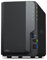 Synology DS223 4TB 2 Bay Desktop NAS Soluzione installata con 2 unità Western Digital Red Plus da 2 TB