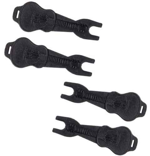 Zhouocea 4 Pcs Acoustic Guitar Bridge Pins Puller, Guitar String Peg Remover Handy String Pin Extractor Guitar Tool Kit Accessories for Strings Change, Guitar Repair and String Replacement