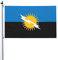 Bandera del estado de Zulia de 3 x 5 pies, banderas de doble cara duraderas para decoración de patio al aire libre, banderas de bienvenida para fiesta en el hogar