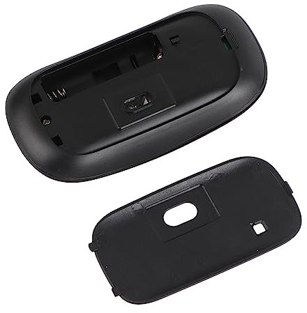 Glomora Mouse Wireless Bluetooth 5.0, Mouse da Ufficio Silenzioso con Tracciamento Ottico Avanzato Per Tablet Laptop OS X/Mi/Samsung - Nero