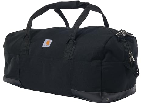 Carhartt Klassische Reisetaschen, robuste Tasche für Baustelle, Fitnessstudio und Reisen, Schwarz, 55L, 55 Liter