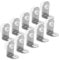 Gadpiparty 1 Satz spiegelhalterungen für kommode ersatzteile für gartenmöbel einlegeböden halterung shelf bracket Regalhalterung Wandhalterung Eckklammern Rostfreier Stahl