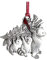 TianWlio Weihnachtsbaum Anhänger Christbaumschmuck Deko Anhänger Dekorationen Auflistungen Dekorationen Geschenke Weihnachtsdekoration Weihnachten Zinn Metall Weihnachtsbaum Anhänger (E One Size)