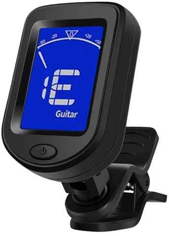Clip per accordatore per chitarra, ricaricabile, accordatore digitale cromatico, chitarre acustiche, accordatore per chitarra, USB, ricaricabile, accordatore per chitarra elettrica, accordatore per