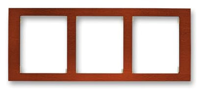 Dreifacher Nussbaum 8000 Rahmen: Ein raffinierter Holzrahmen in Walnuss-Farbton, ideal für die Präsentation Ihrer Fotos und Erinnerungen. Das elegante Design passt perfekt zu jedem Einrichtungsstil.