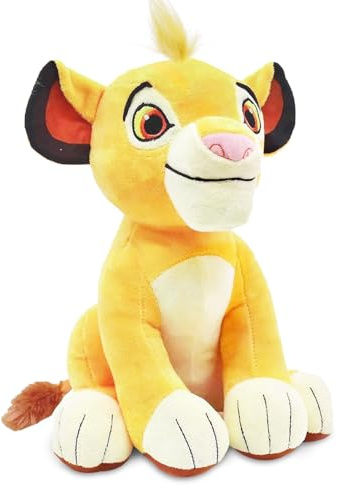 Forninc Löwe Kuscheltier, König Löwe, Plüschtiere, 30cm, Gelb, 3-12 Jahre, Unisex, Fantasie (A1)