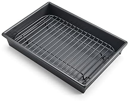 Chicago Metallic Small Roasting Pan with Rack - 7 Inch