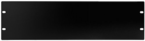 MONACOR RCP-8703U Rackblenden 48,26 cm (19 Zoll) geschlossen schwarz