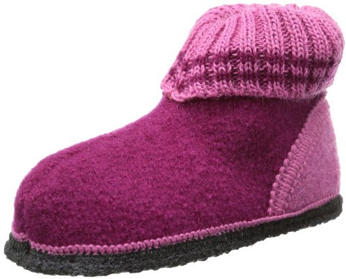 Beck Unisex Oetzi Flache Hausschuhe, Pink, 42 EU