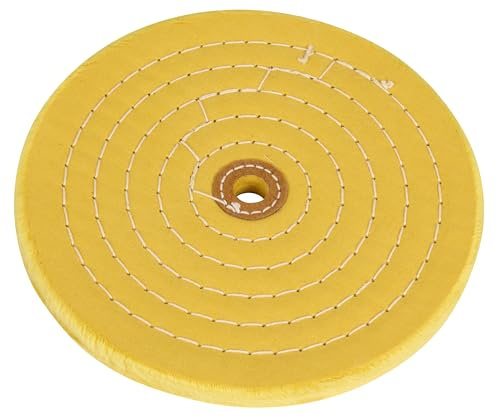 Sealey BG200BWC Buffing Wheel, 200 x 16mm, 16mm Bore Coarse