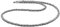 Kuzzoi massive 925 Sterling Silber Königskette Herren Halskette, Dicke 4mm, Länge 60 cm, mit Schmuckbox - 345054-060
