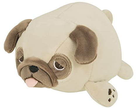 NEMU NEMU Petite Peluche Bulldog - Doudou Chien Hana le Bulldog - Coussin Oreiller à câliner - Ultra doux - Taille S - 11 cm - Peluche Kawaii