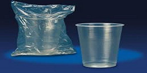 INGROCART Bicchieri IMBUSTATI SINGOLARMENTE Trasparente 1000 PZ - CORTESIA Hotel CAMERE - Tazza di vetro PP Trasparente da 230 ml - 1000 Unità