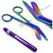 A2ZSCILAB Schere für Krankenschwester, Ärzte, Krankenschwester, Mediziner, wiederverwendbar Purple + Bandage Scissors 5.5