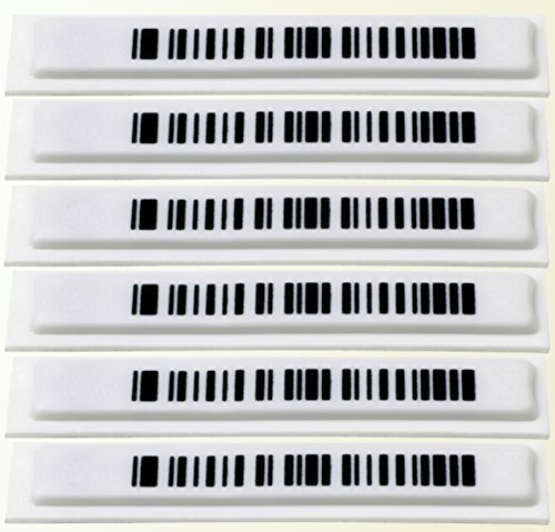 AM Étiquettes adhésives AM 58 kHz avec code barre factice désactivable pour sécurité de marchandises (10000)