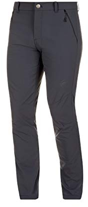 Mammut Herren Hiking Softshell Wanderhose, Schwarz (Black), 52 EU