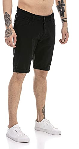 Redbridge Jeans-Shorts für Herren Kurze Hose Denim Freizeithose Chino Look