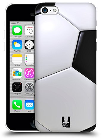 Head Case Designs Soccer Ball Collection Hard Back Case Compatible With Apple iPhone 5c