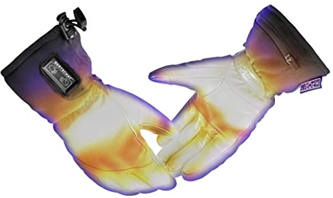 BERTSCHAT Beheizbare Handschuhe PRO, Dual Heating - Winterhandschuhe für Männer & Frauen - Touchscreen-fähige Thermo-Handschuhe mit Akku-Heizung - Für Jagd, Ski, Motorrad, Fahrrad, Winter - L