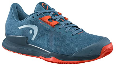 HEAD Herren Sprint Pro 3.5 Clay Mænd Bsor Tennisschuh, Blau Orange, 46 EU