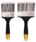 2pk 3” and 4” Paint Brushes - Ideal for DIY, Walls, Ceilings, Woodwork, Metal, Decorating, Wood Staining Paint Brush, Ideal for Cutting in and Painting Large Areas