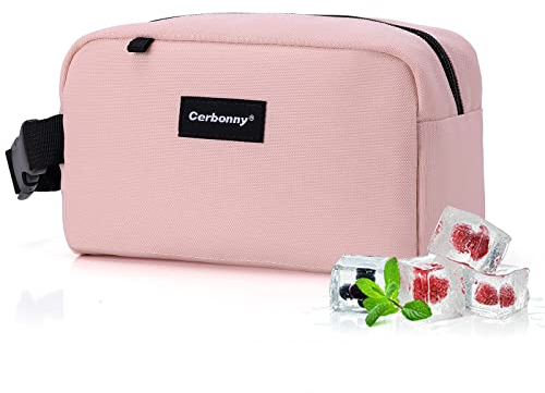 Piccola borsa termica congelabile per lavoro, scuola, viaggi, piccola borsa termica per bambini/adulti, borsa per il pranzo congelabile, mini borsa per il pranzo adatta per yogurt, adatta per bambini