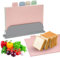 Chopping Board Set 4pcs Kitchen Cutting Board with Storage Stand and Food Icon Non Slip Extra Thick Cutting Boards for Kitchen Cooking Meat Vegetables Baby Food