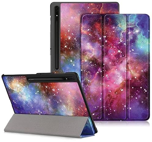 DINGGUAGUA Custodia per Samsung Galaxy Tab S10 Ultra /S9 Ultra /S8 Ultra 14.6 Zoll SM-X920/X926B/X910/X916B/X918U/X900/X906 Tablet,Cover con Funzione Supporto e Auto Sveglia/Sonno,Galaxy